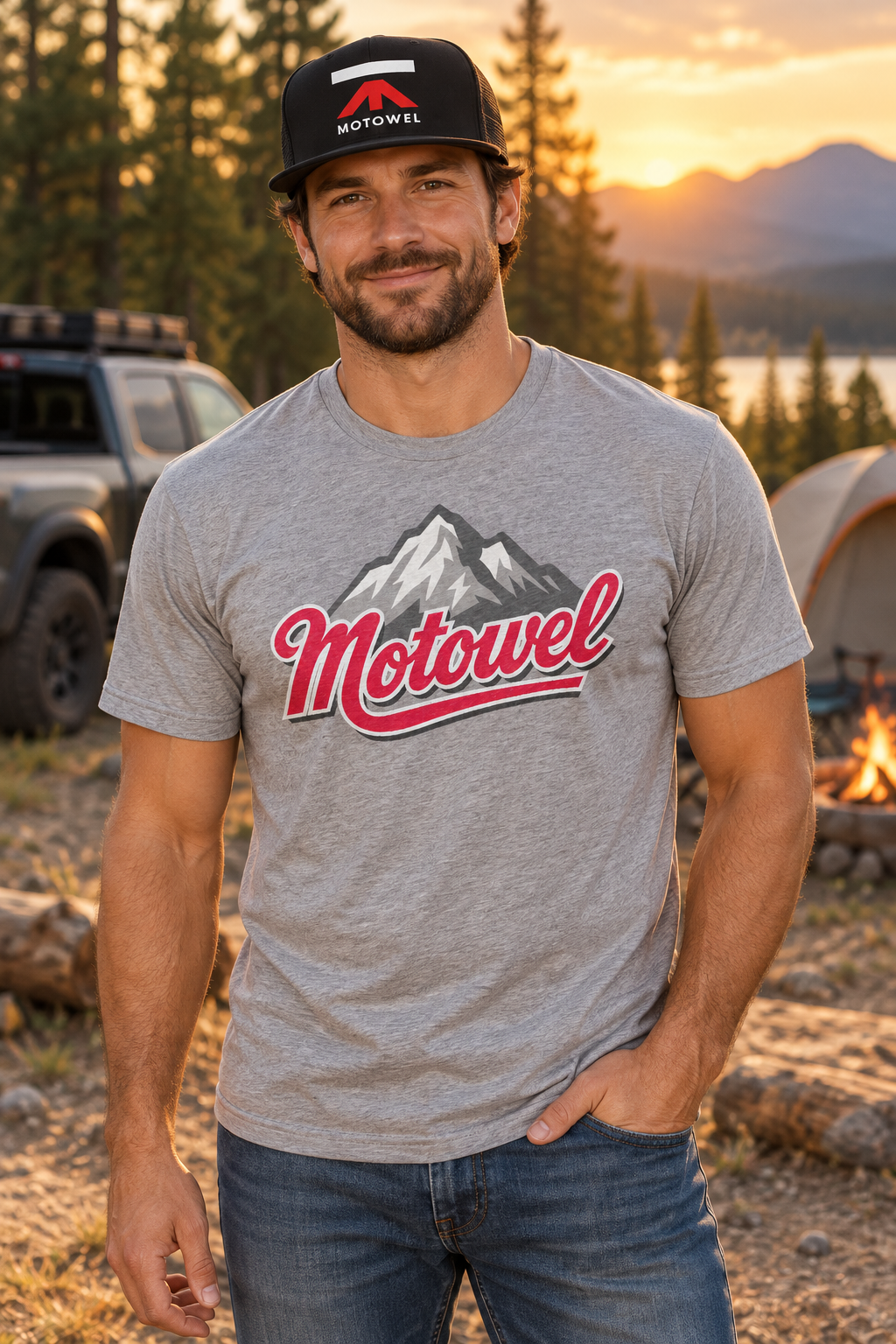 Motowel Mountain T-Shirt